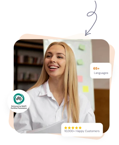 NAATI certified translation services illustration